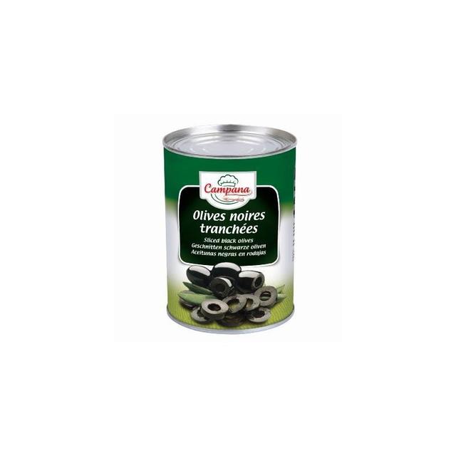 Olives noires tranchées