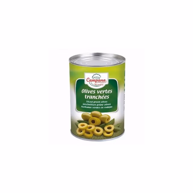Olives vertes tranchées