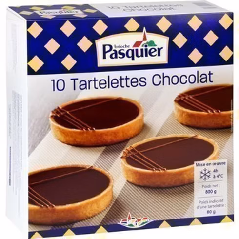 Tartelettes chocolats * 10 Pasquier