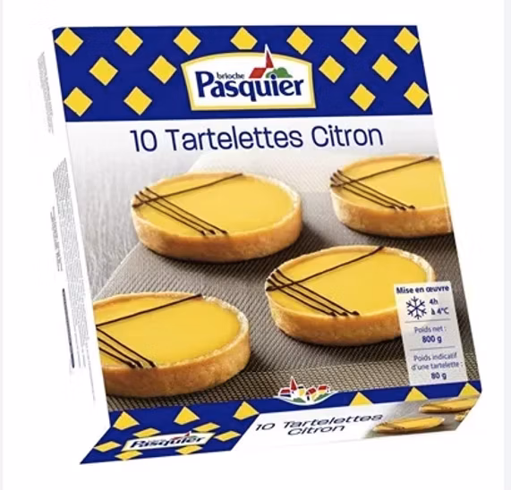Tartelettes citron x 10 Pasquier